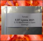 5.97 Lyons 2021 (2,7kg) 1 Kern 5.97 Lyons 2021 (2,7kg) 1 Kern